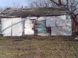 Notice what is on the roof